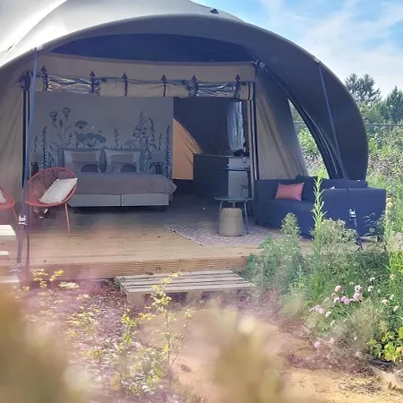 פארק נופש Glampinglodge 2 Pers Met Hottub *